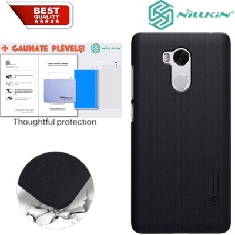 Frosted shield juodas dėklas Nillkin (Redmi 4 Pro/Prime) Frosted shield juodas dėklas Nillkin (Redmi 4 Pro/Prime)
